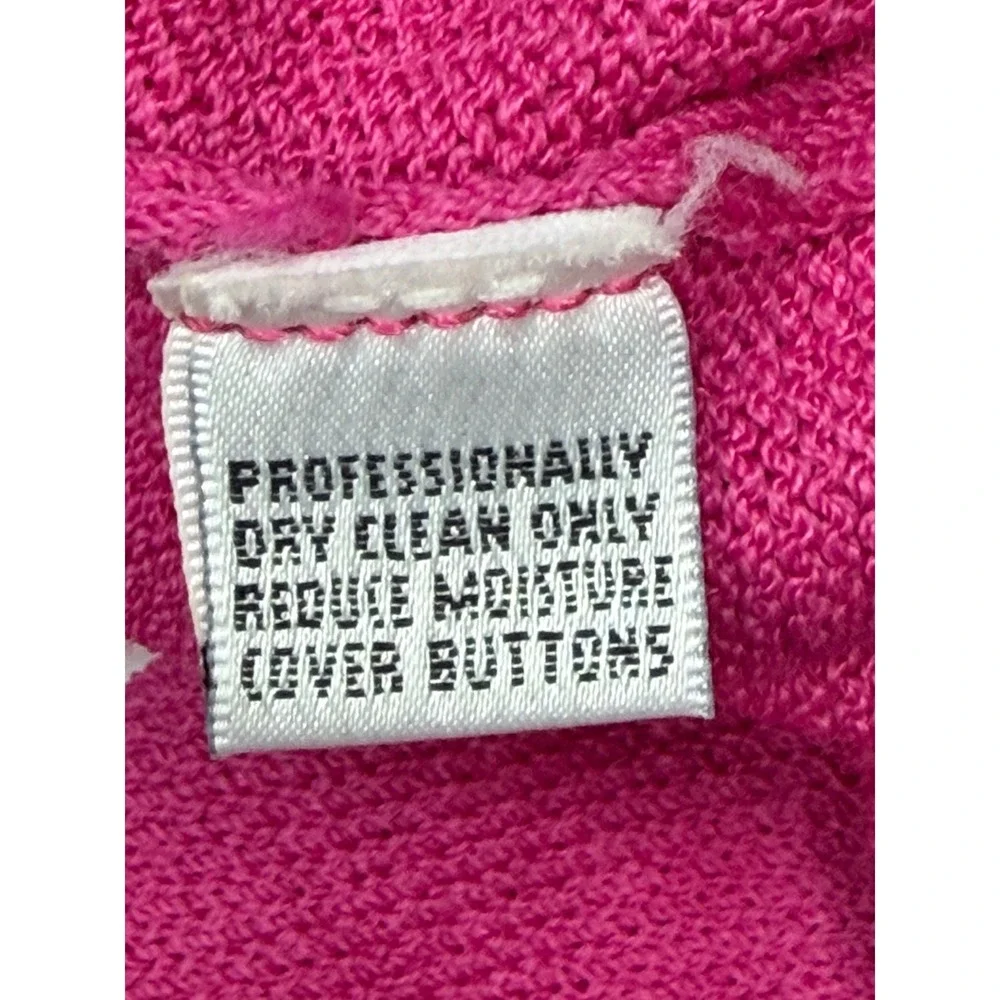 St John Collection‎ Marie Gray Pink Santana Knit 3 Pc Skirt Set Sz 2/4/P Vintage